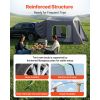 Large SUV Tent for 5â€“9 Person, 10.6 x 8 FT All-Season SUV Tailgate Tent with Ventilated Door & Mesh Windows