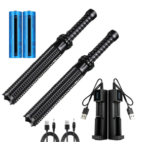 35000000LM Extrem Hell Taschenlampe Aufladbar LED Fackel AKKU (Quantity: 2 pcs)